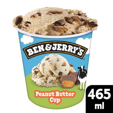 Ben Jerry S Ice Cream Peanut Butter Cup Ml Ice Cream Tubs Iceland Foods