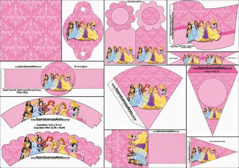 Disney Princess Party Printables And Cutouts For The Paper Dolls Dress Up