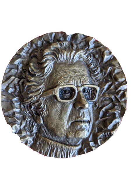 1915 Art Sculptor Jose‘ De Moura Portugal Beautiful Bronze Medal