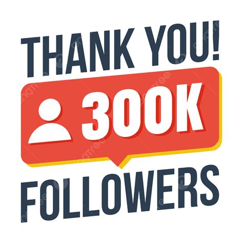 300k Followers Thank You 300k Followers Thank You Vector 300k