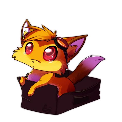 The Sad Fox In The Box By Drunkmutt On Deviantart