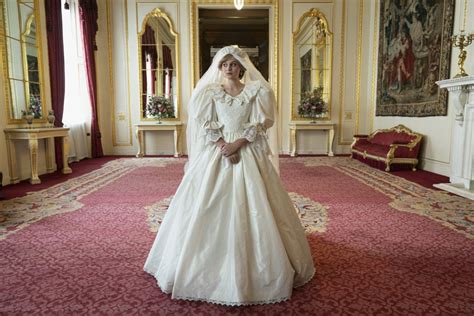 What influence has princess diana's wedding gown had since? Princess Diana's Wedding Dress in The Crown Season 4 ...