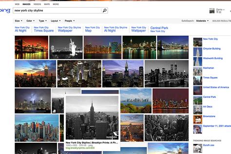 Bing Image Search Redesigned With Larger Thumbnails And New Tools The