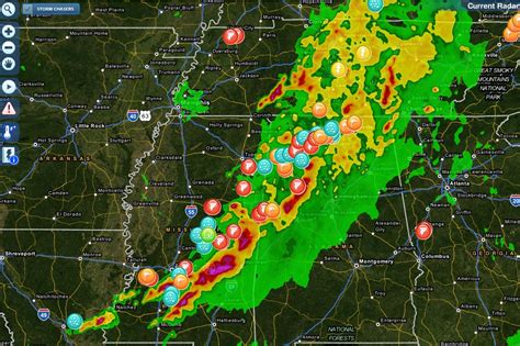 26 Storm Chaser Map Live Map Online Source
