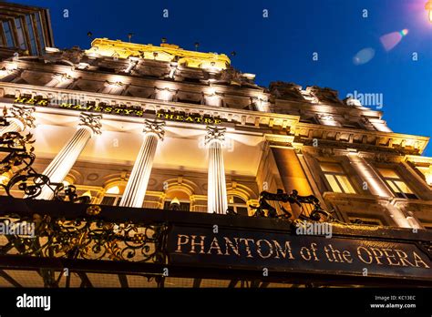Phantom Of The Opera Theatre Her Majestys Theatre Haymarket West