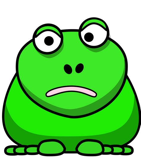 Clipart Cartoon Frog