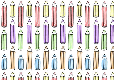 Free Pencil Pattern Vector Download Free Vector Art Stock Graphics