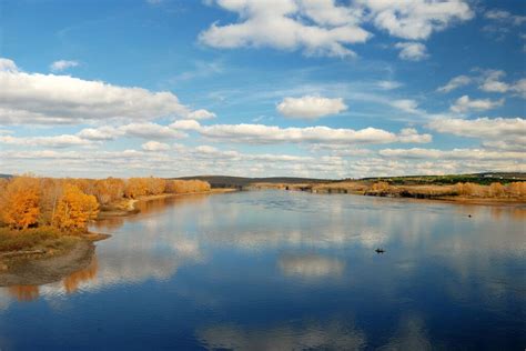 The Siberian Soul Legendary River Yenisei Is The Largest And The Most