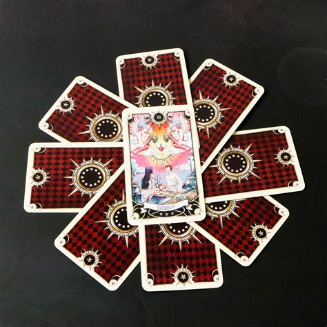 Mystic Manga Tarot Traditional Manga Tarot Oracle Deck Cards Etsy