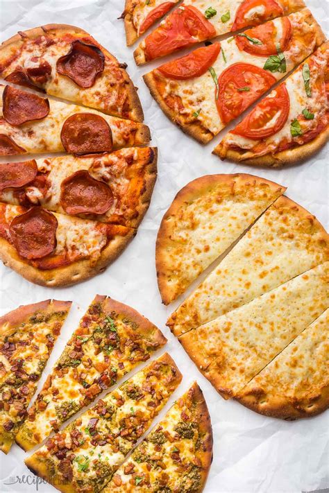 Flatbread Pizza Recipes 4 Ways The Recipe Rebel
