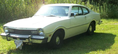 1975 White Ford Maverick 6 Cylinder Automatic 54k Miles Great