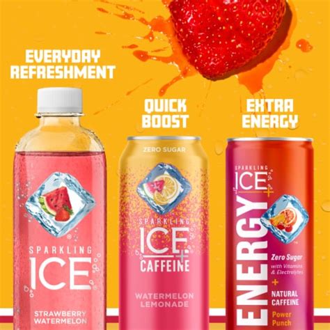 Sparkling Ice Strawberry Watermelon Flavored Sparkling Bottled Water