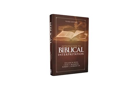 Introduction To Biblical Interpretation 3rd Edition