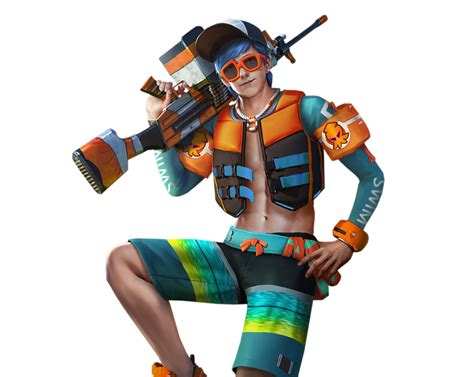 Free Fire Personagem Png