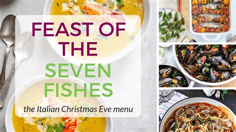 This traditional italian christmas dinner includes at least seven different types of seafood. Feast of the Seven Fishes Menu: the Italian Christmas Eve