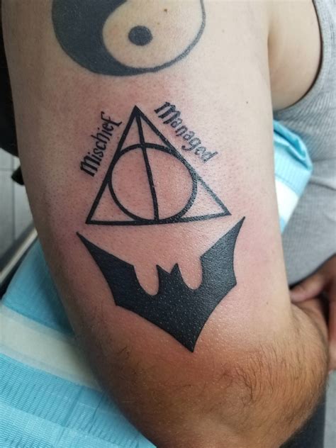 My New Deathly Hallows Tattoo Harrypotter