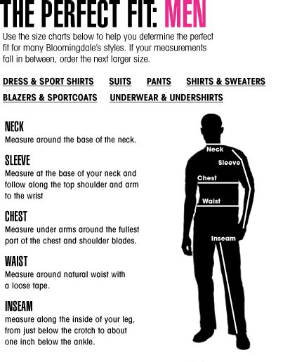 Understanding Mens Suit Size Chart
