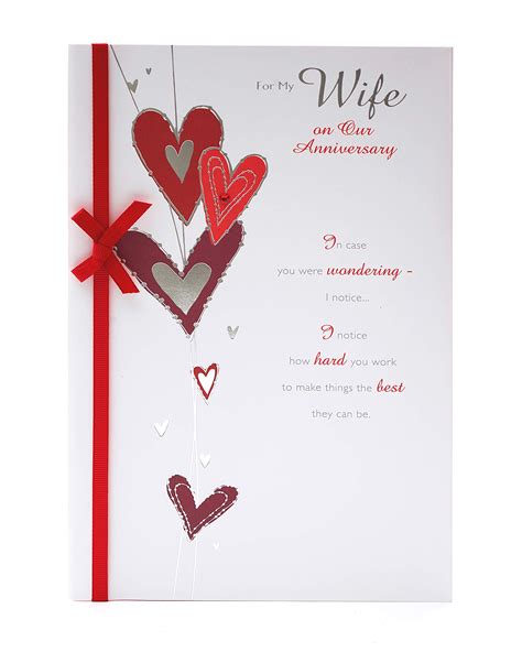 Buy Wife Anniversary Card Wedding Anniversary Card Romantic