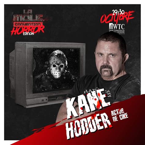 Kane Hodder Viene A La Mole Horror Edition Unplugged News