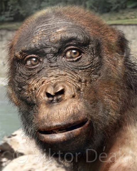Australopithecus Africanus Sts 5 Mrs Ples Reconstruction By