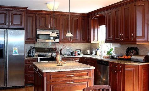 ··· contemporary mahogany wood kitchen cabinets design specications accessories prodeco group co. 20 Stunning Kitchen Design Ideas With Mahogany Cabinets