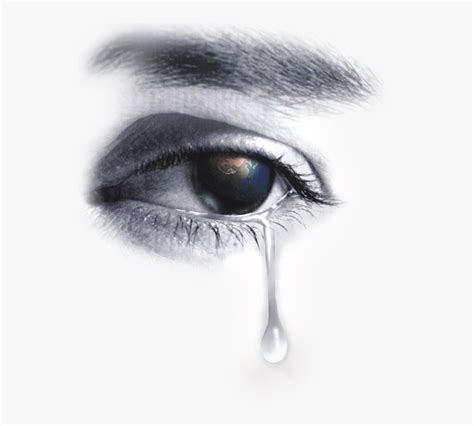 Tears Eye Sadness Crying Eye Transparent Background Hd Png Download