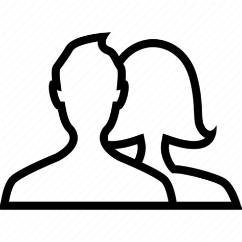 Female Male Man Relationship Sex User Woman Icon