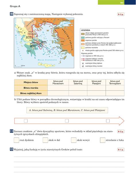 Starożytna Grecja worksheet