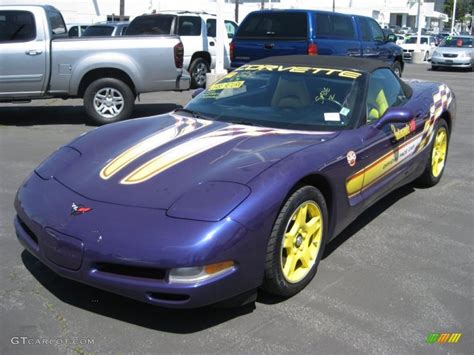 1998 Radar Blue Metallic Chevrolet Corvette Indianapolis 500 Pace Car