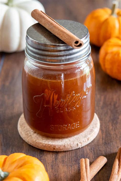 Homemade Pumpkin Spice Syrup For Coffee Grounds To Brew