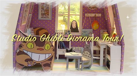 Nerea Pozo Diorama Studio Ghibli Bedroom Youtube
