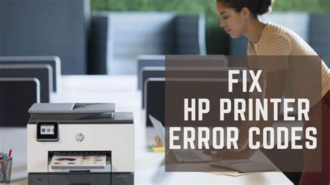 Various HP Printer Error Codes Solutions Printwithus Ourboox