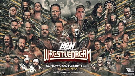 Aew Wrestledream Live Coverage On Fite Tv Youtube Replay On Itv