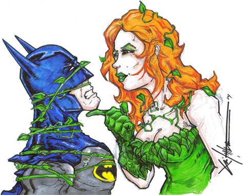 Batman And Poison Ivy By Chrisozfulton On Deviantart