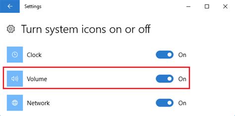 Icône De Volume Manquante Dans La Barre Des Tâches De Windows 10