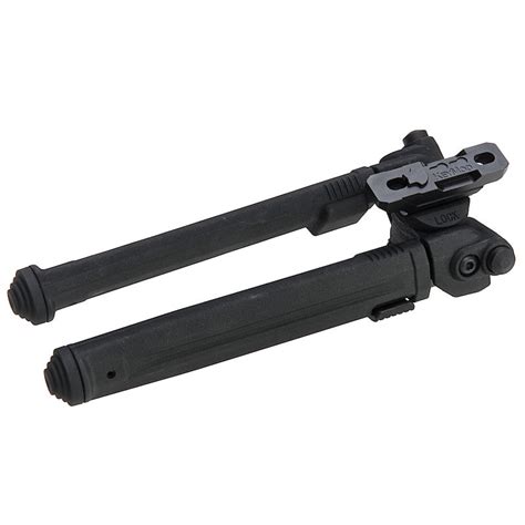 Gk Tactical Mg Style Adjustable Polymer Bipod For Keymod Black Rwa