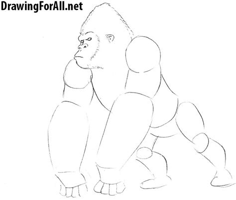 How To Draw King Kong Drawingforall Net