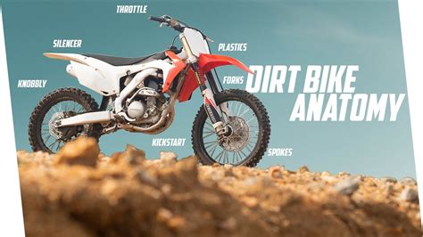 Dirt Bike Anatomy 60 Motocross Bike Part Names Youtube