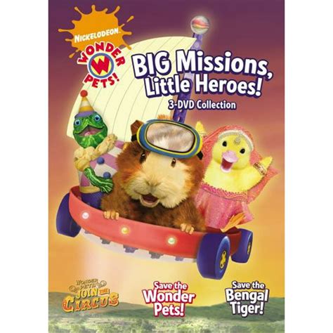 Wonder Pets Big Missions Little Heroes Dvd