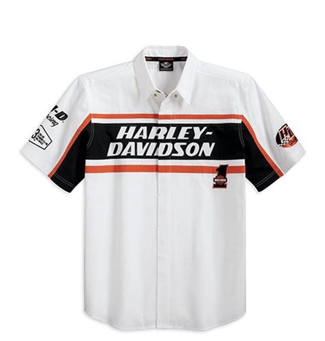 Harley Davidson Men S S S Harley Davidson Racing Colorblocked Woven