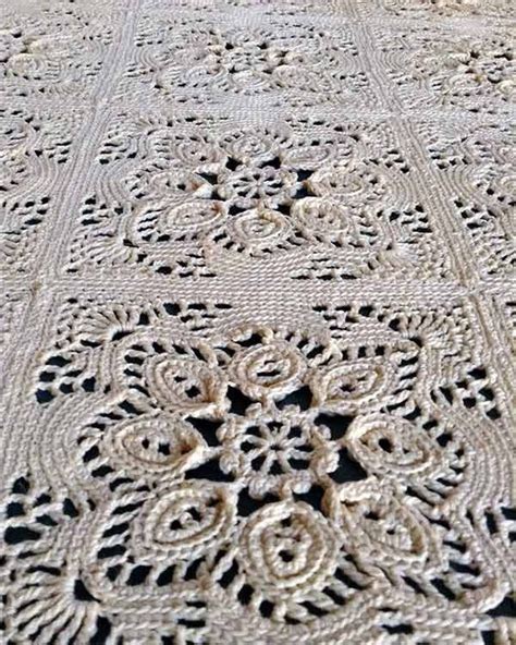 Provincial Crochet Bedspread Pattern Maggies Crochet