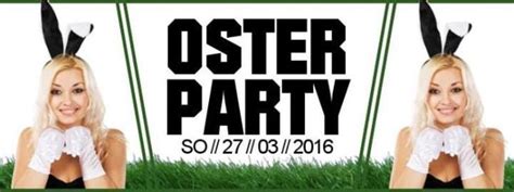 Party Traditionelle Oster Party 2016 Oster Sonntag Disco Haasede Disco Haase In
