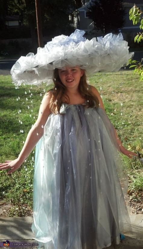 tracy this is my 11 year old dressed as a rain cloud her dress is actually the skirt portion