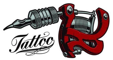 Tattoo Gun Illustrations Royalty Free Vector Graphics And Clip Art Istock