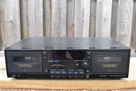 Sony Dual Cassette Deck C Wr690 Audio Components Vintage Audio Exchange