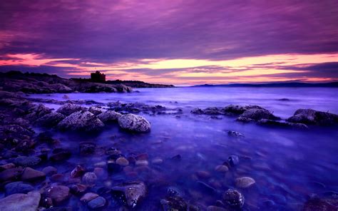 Looking for the best wallpapers? HD Purple Sunset Pictures wallpaper | 2560x1600 | #15468