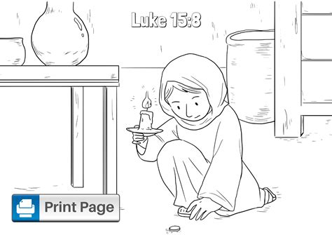 The parable of the lost sheep was told by jesus when the pharisees criticized him for socializing with sinners. Parable of the Lost Sheep Coloring Pages (Free Printables ...