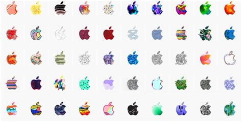 All 370 Apple Logos From The Theres More In The Making Media Event