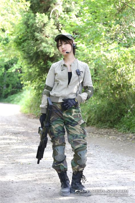 ミリタリー Military Girl 女子 Military Girl【2019】 女性戦士、鈴木咲、女性兵士