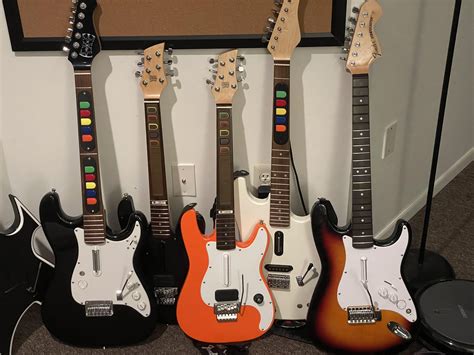 Wooden Guitars Collection Rrockband